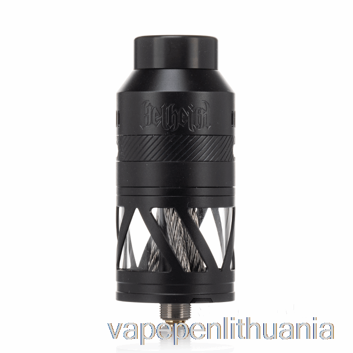 Hellvape Helheim S 25mm Rdta Matinis Pilnas Juodas Vape Skystis